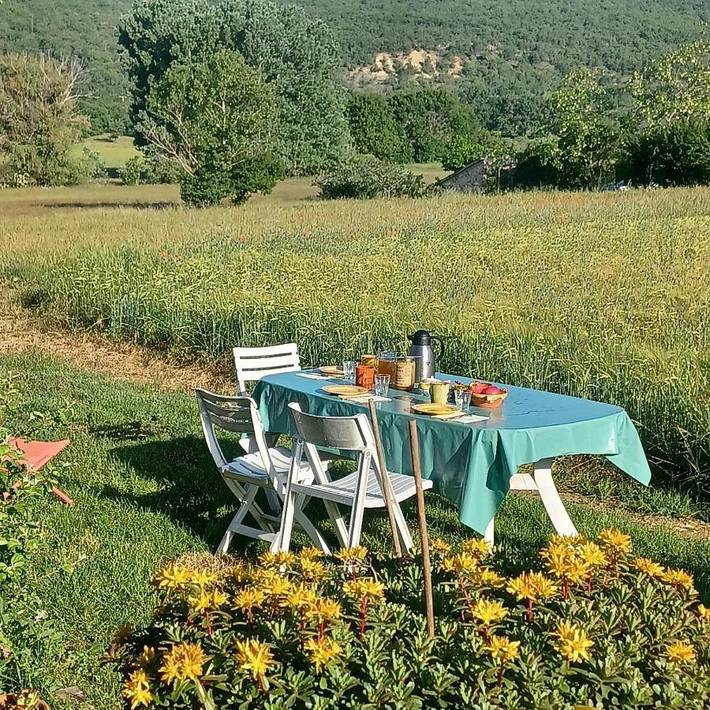 Gîte pour 10 personnes, avec Terrasse et Vue à Ongles