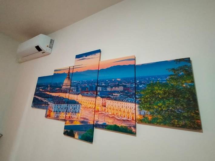 Gîte pour 4 personnes, avec balcon à Venaria Reale - 3