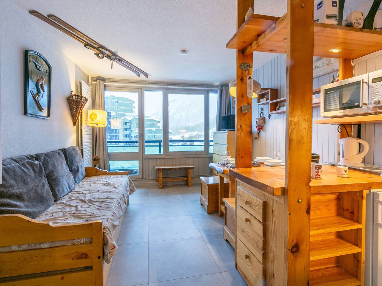 Studio pour 4 Personnes dans Val-d'Isère, Espace Killy