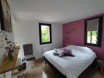 Chambre d’hôte pour 2 personnes, avec vue et terrasse à Lamonzie-Montastruc