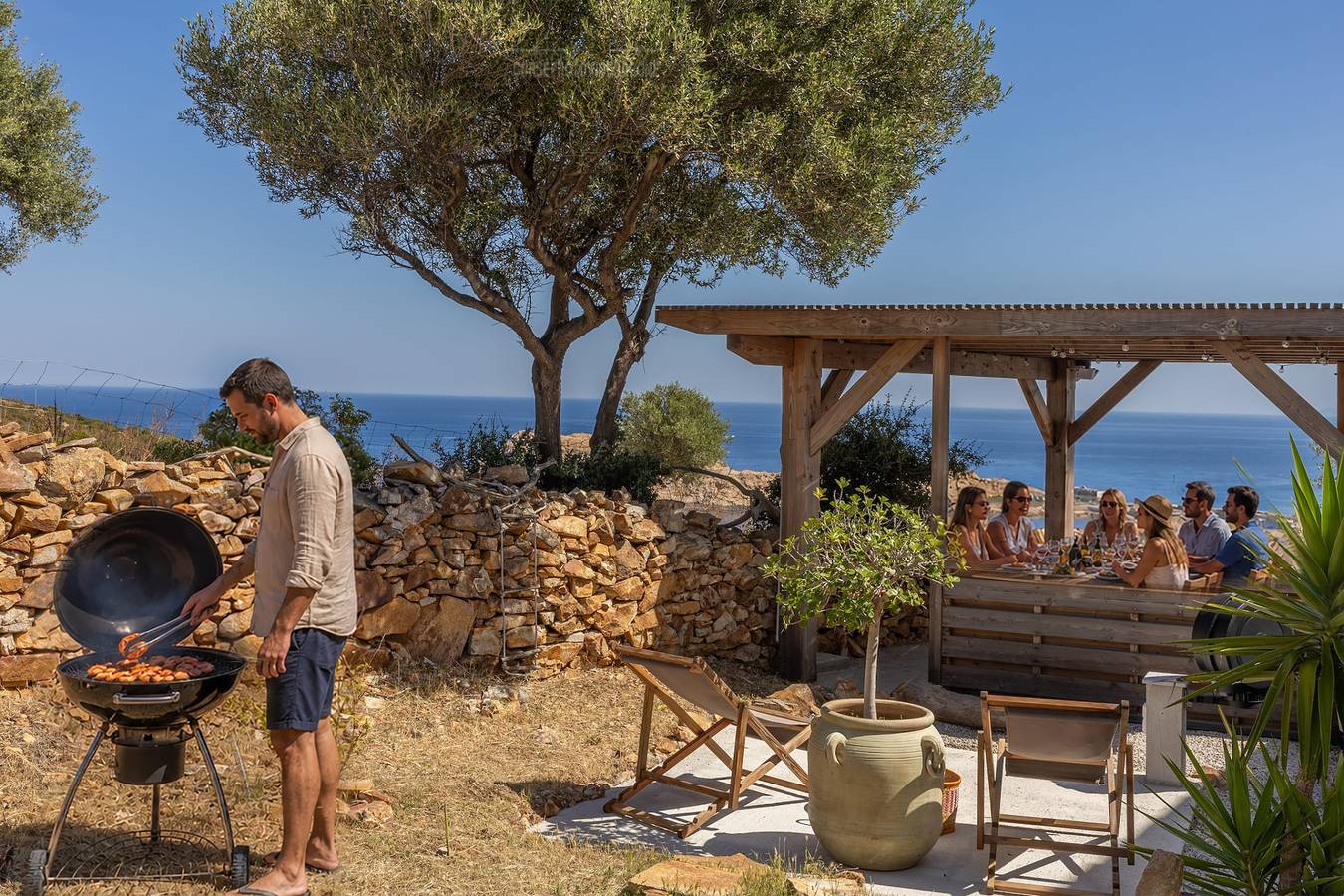 Villa Bianca in Isola Rossa (Francia), Calvi e dintorni