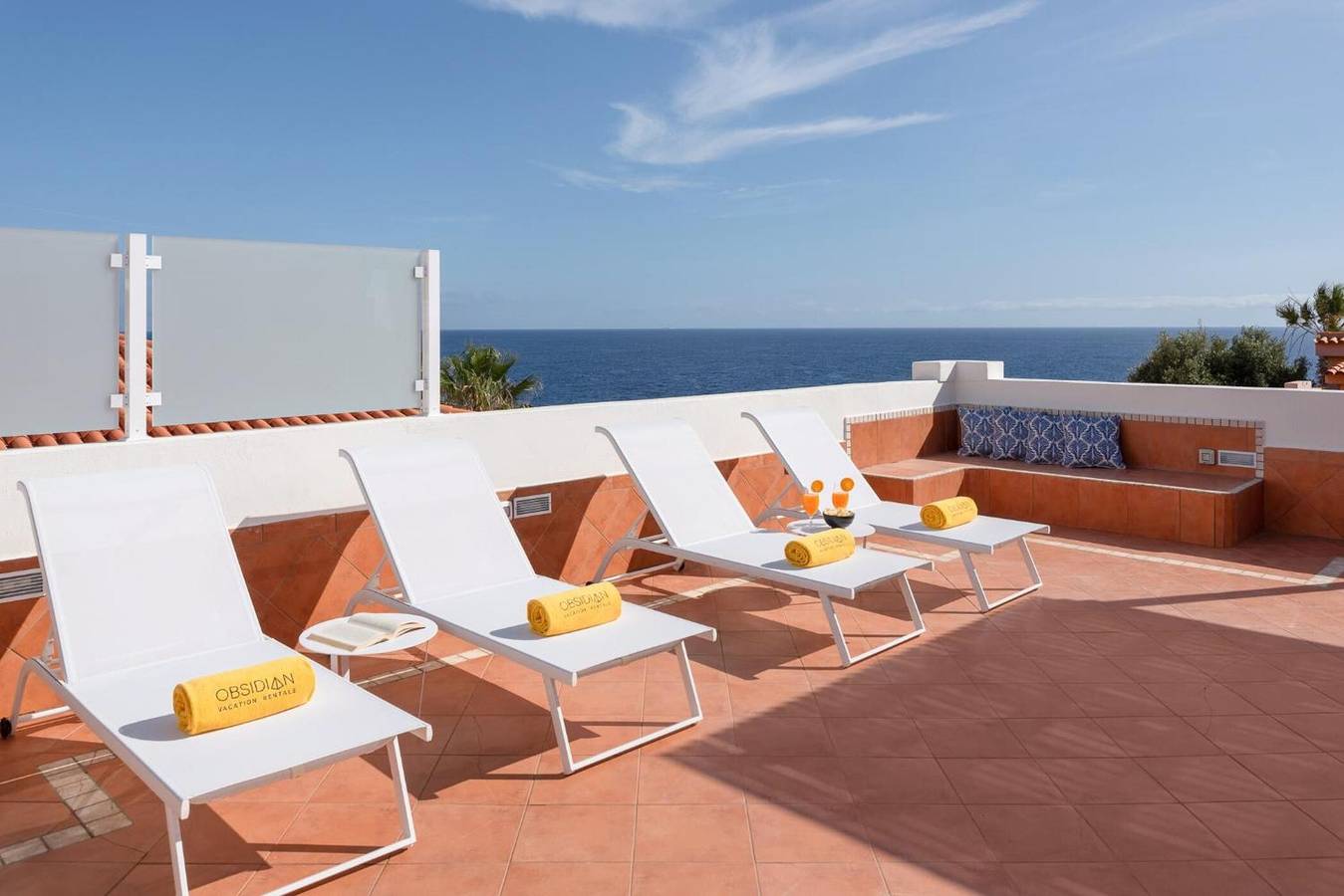 Apartamento entero, Apartamento de vacaciones 'Obsidian Villa Estrella Del Mar' con terraza privada y aire acondicionado in Sueño Azul, Adeje