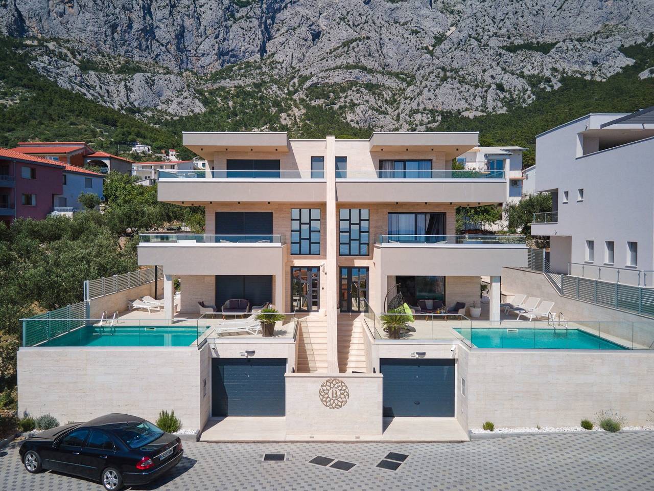 Villa Mit Pool für 6 Personen in Veliko Brdo, Makarska