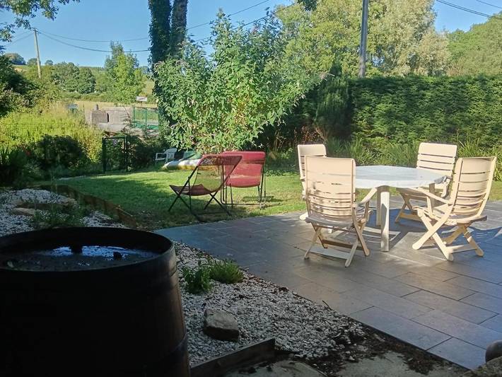 Location de vacances pour 4 personnes, avec jardin et vue, adapté aux familles à Carly - 2