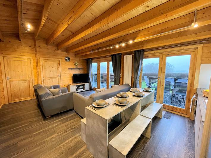 Glamping for 6 people, with terrace and garden in Dumfries and Galloway