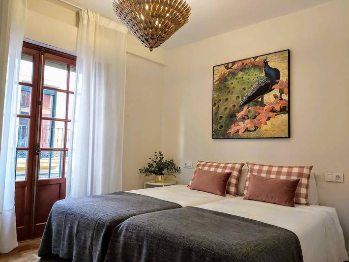 Ferienwohnung für 4 Personen, mit Balkon in Sevilla - 4