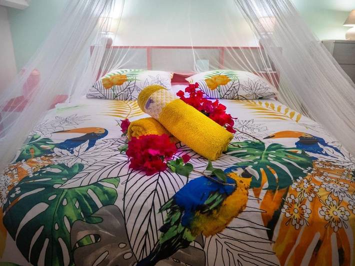 Appartement de vacances pour 4 personnes, avec balcon et vue