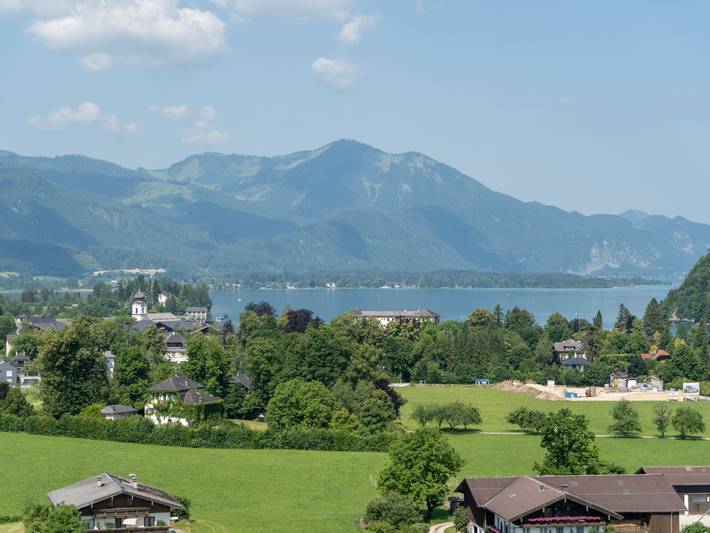 Ferienwohnung für 6 Personen, mit Terrasse und Garten sowie Seeblick am Wolfgangsee - 4