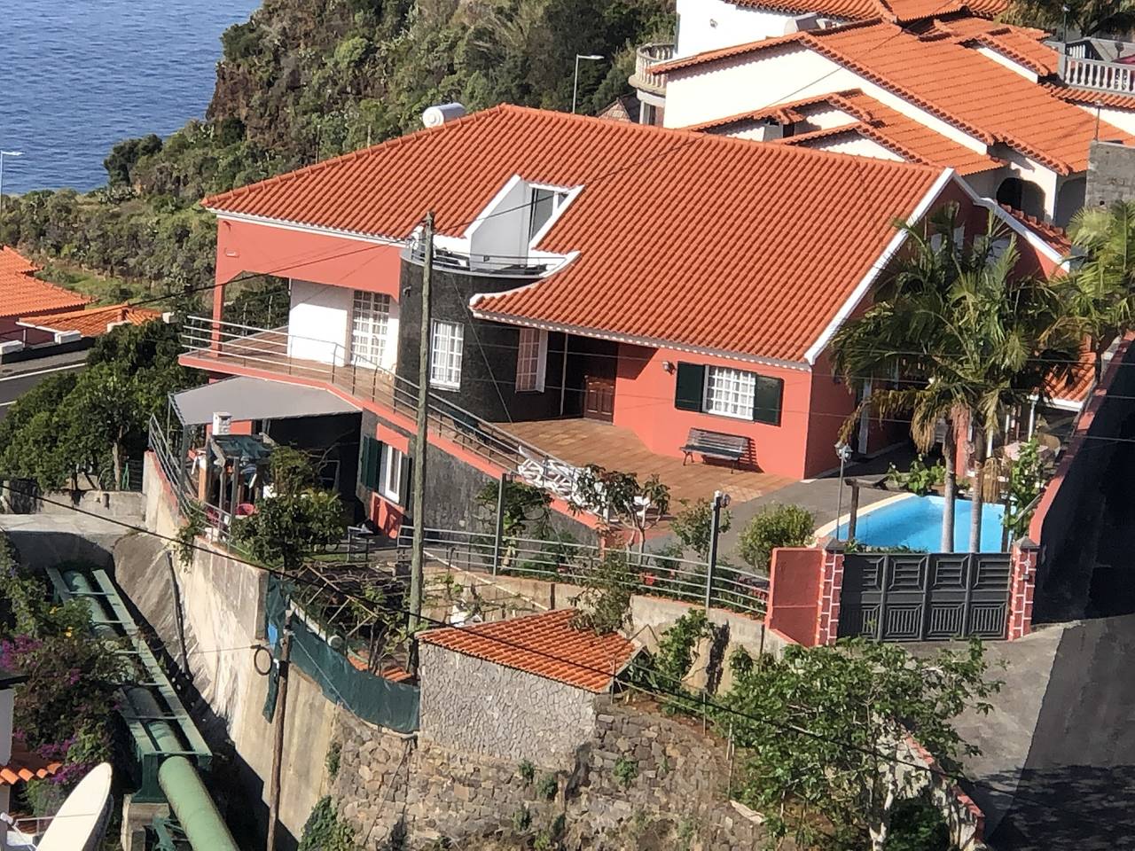 Ganze Wohnung, Angenehme Wohnung mit privatem Pool in Lombo Do Doutor - 50 m² in Calheta, Madeira