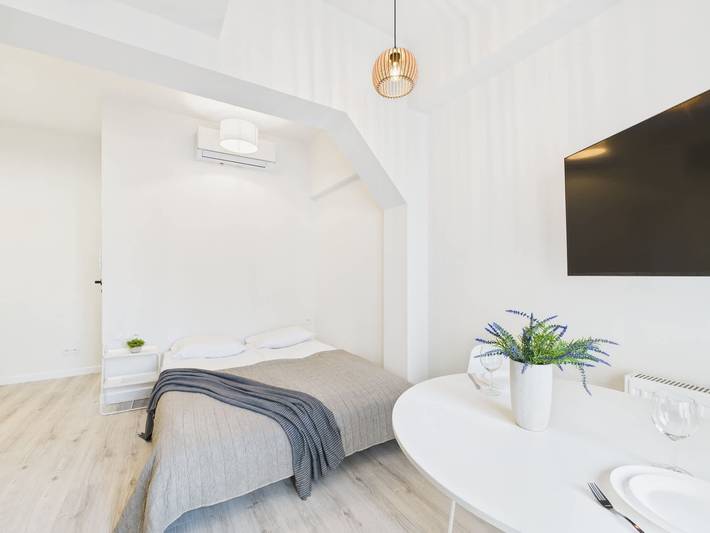 Apartamento para 4 personas, con balcón/terraza en Varsovia