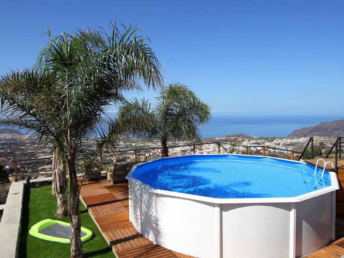 Villa für 2 Personen, mit Pool und Garten sowie Ausblick auf La Palma - 2