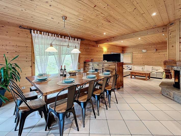 Chalet pour 14 personnes, avec Balcon ainsi que Terrasse et Jardin dans Le Corbier