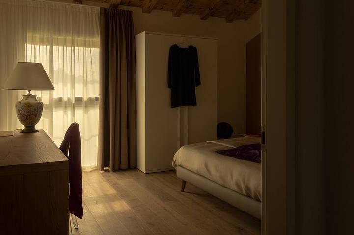 Suite-Suite-Ensuite mit Dusche-Blick auf die Landschaft in Vicenza, Vicenza Provinz
