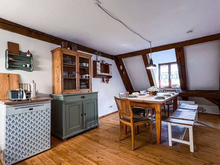 Ganze Ferienwohnung, Wohnen im Herzen der Altstadt - Wohnen im historischen Salzstadl in Landsberg am Lech, Romantische Straße
