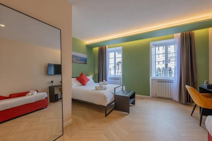 BnB für 2 Personen, mit Ausblick und Terrasse in Triest