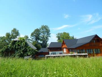 Cottage pour 2 personnes, avec vue ainsi que jardin et terrasse, animaux acceptés dans Breb