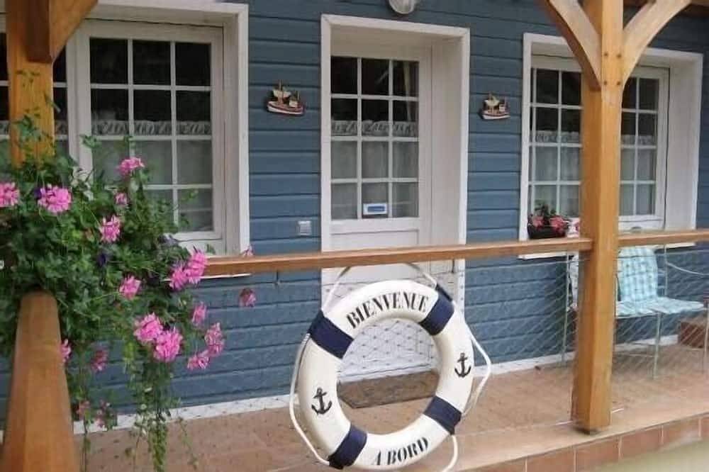 Ferienunterkunft im Garten eines Gasthofes in der Normandie bei Etretat-Yport in Saint-Léonard, Le Havre und Umgebung