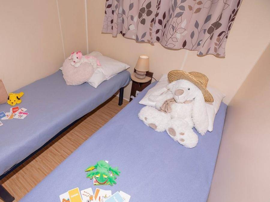 Camping Clair de Lune - Mobilheim 4 personen - Sympa 18 M² - 2 Schlafzimmer in La Madrague, Hyeres