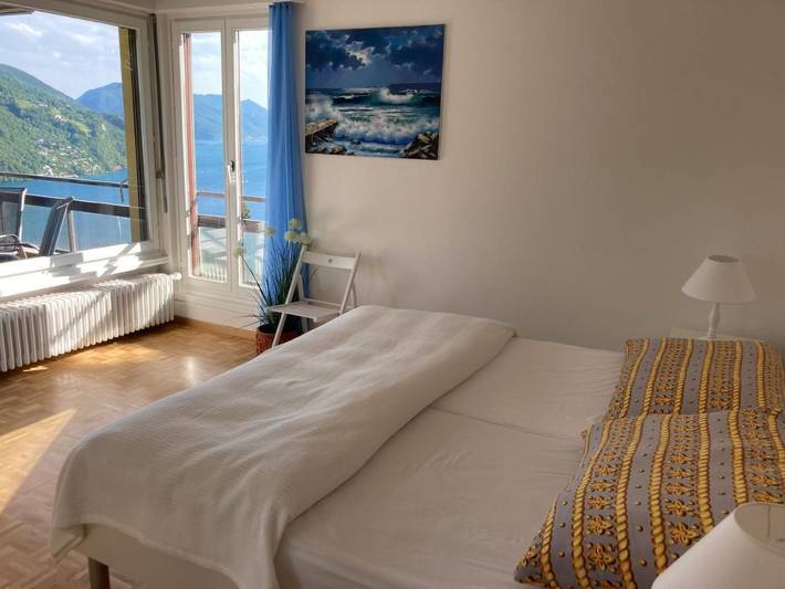 Ferienwohnung für 4 Personen, mit Balkon und Seeblick in Lugano - 4