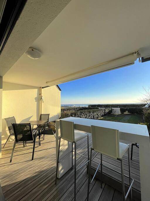Appartement de vacances pour 4 personnes, avec jardin et vue