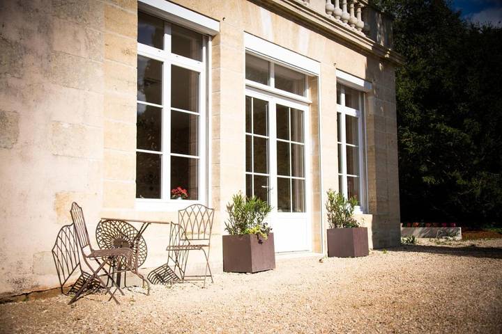 Chambre d’hôte pour 4 personnes, avec jardin ainsi que bassin pour enfant et vue, adapté aux familles à Sanxay - 2