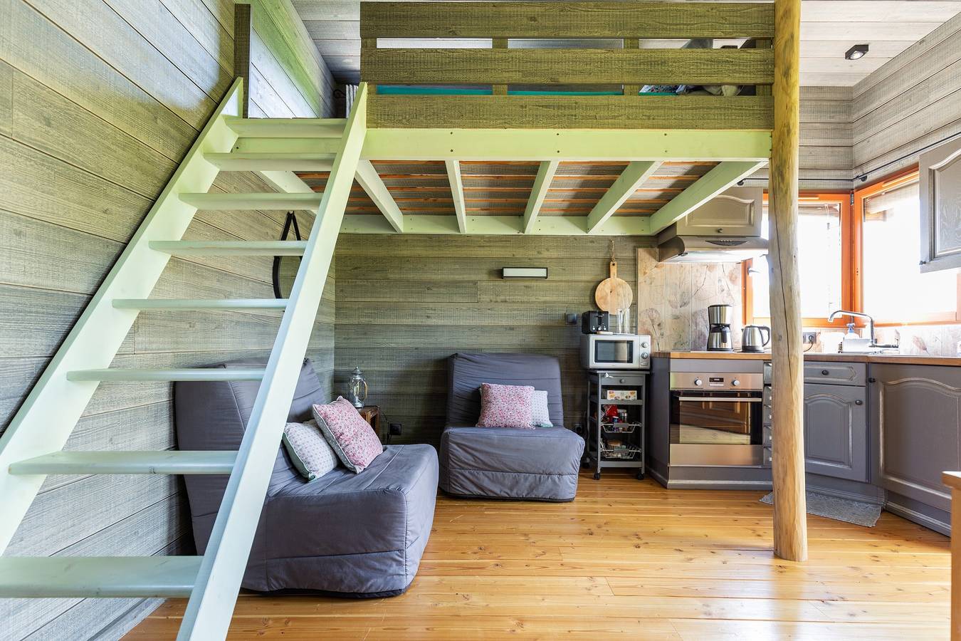 Baumhaus „La Cabane Perchée“ – Übernachten in 5 Metern Höhe mit Ausblick in Yvelines