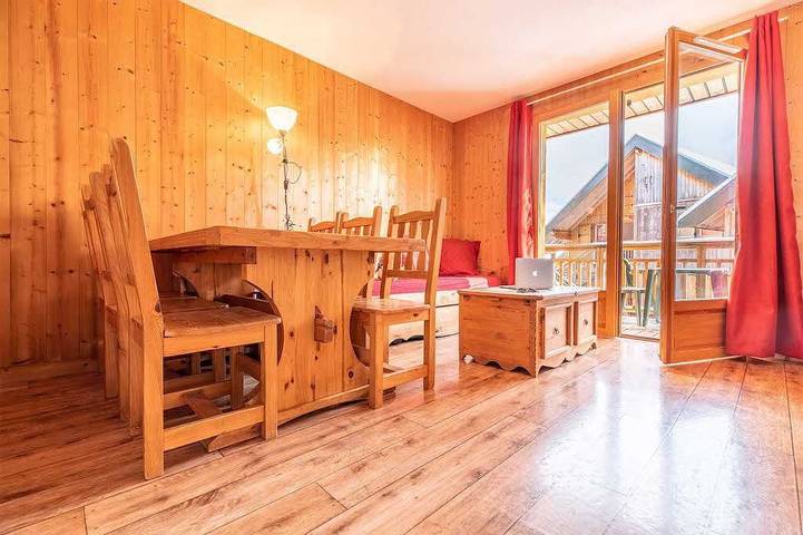 Gîte pour 6 personnes, avec balcon dans La Féclaz - 4