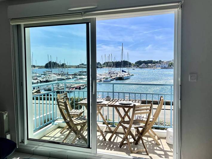 Ganze Wohnung, Etel - Ferienwohnung 2 Zimmer - 42m2 - Wifi- Meerblick in Étel, Côte des Mégalithes