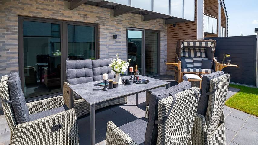 Ferienhaus für 5 Personen, mit Garten und Balkon sowie Sauna in Büsum - 4