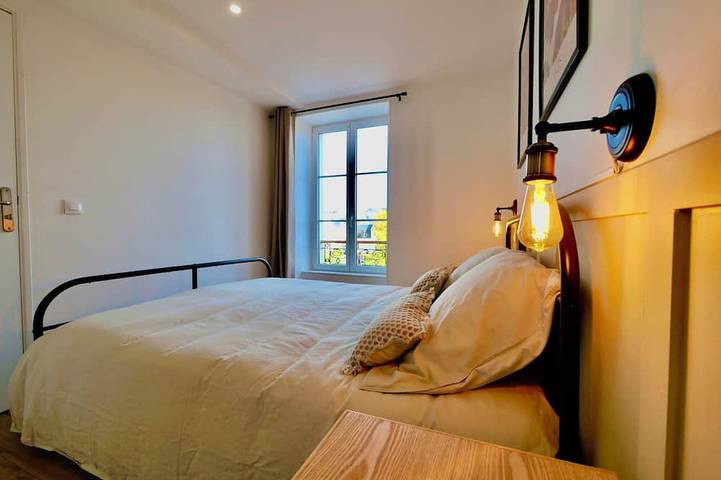 Ganze Wohnung, D-Day Suites - carentanlocation.fr: Liberty Downtown/4 people/2 min from the train station in Carentan les Marais, Saint-Lô und Umgebung