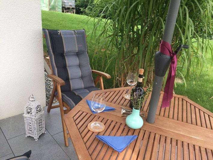Ferienhaus für 2 Personen, mit Ausblick und Terrasse in Kirchheim am Ries