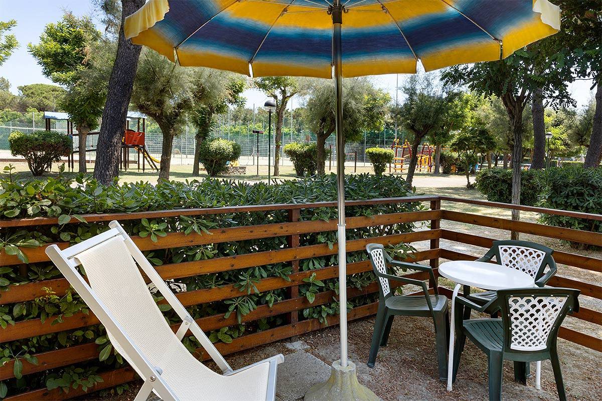 Feriendorf Fantastico Bungalow Bab für 8 Personen in Casal Borsetti, Ravenna Provinz