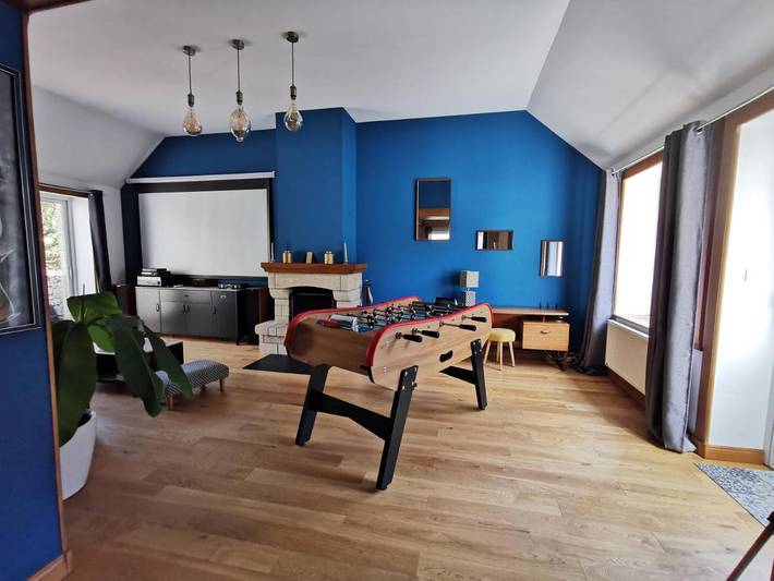 Gîte pour 6 personnes, avec jardin et jacuzzi, adapté aux familles dans Sainte-Croix-Hague