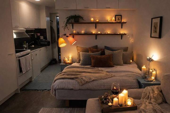 Vacation apartment for 2 people, with balcony - 1