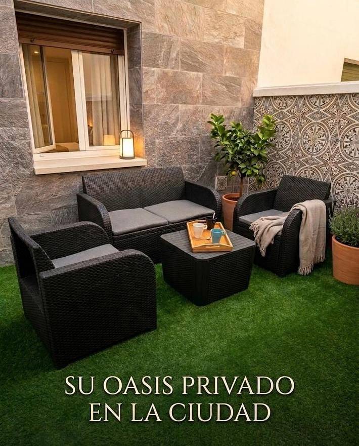 Apartamento de vacaciones para 4 personas, con jardín - 1
