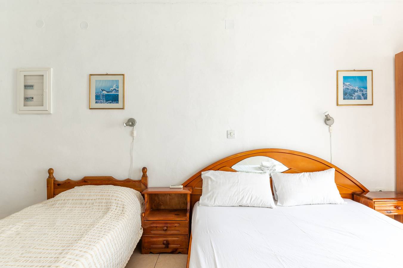 Studio entier, Studio 'Sifnos 3' avec vue sur la mer, Wi-Fi et climatisation in Plage d'Vathi, Cyclades