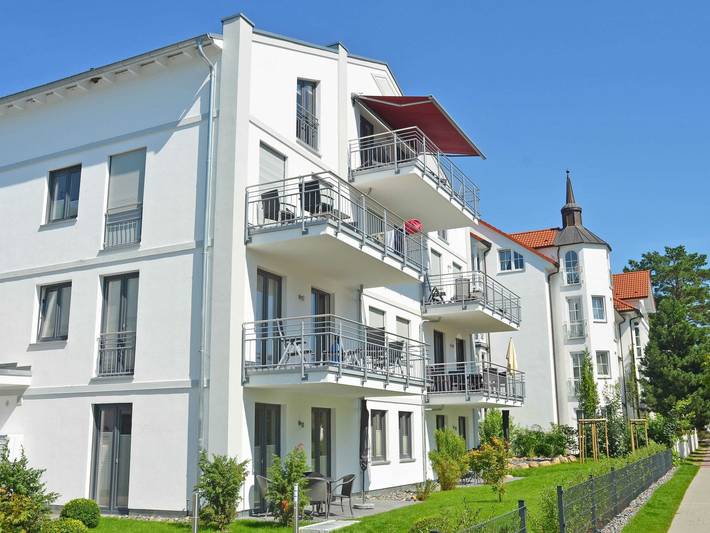 Ferienwohnung für 4 Personen, mit Balkon und Sauna in Binz - 4
