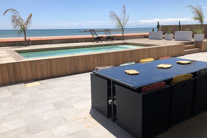 Villa pour 10 personnes, avec balcon et jardin - 1