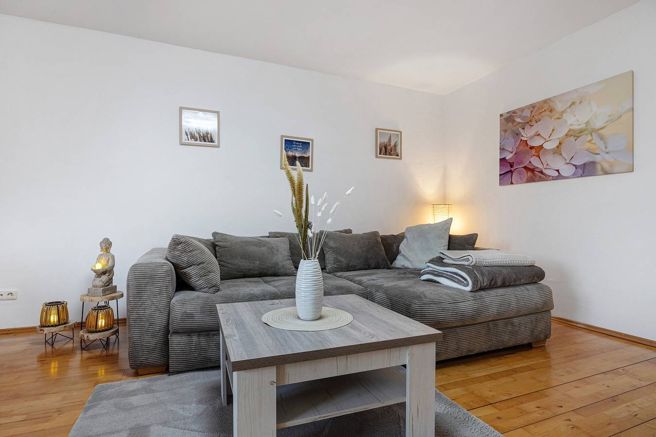 Appartement entier, Appartement 'Ferienwohnung Berti' avec balcon et sauna infrarouge in Heeßen, Arrondissement de Schaumbourg