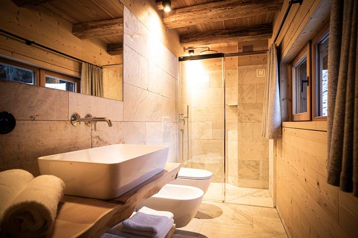 Chalet pour 4 personnes, avec jardin et sauna dans Dolomites - 4