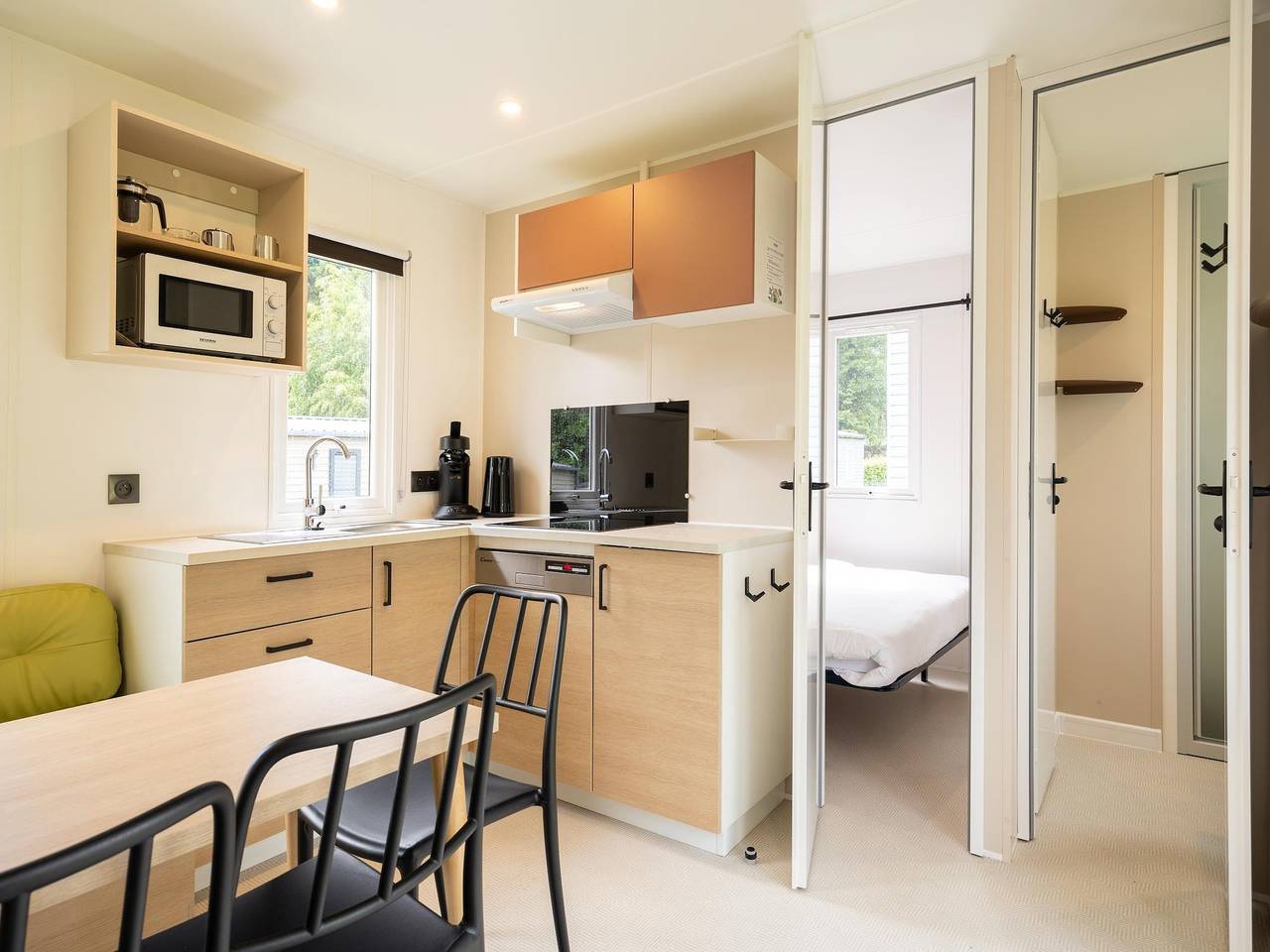 Cordelia Lodge mit Garten und Picknickbereich in Poppel, Ravels