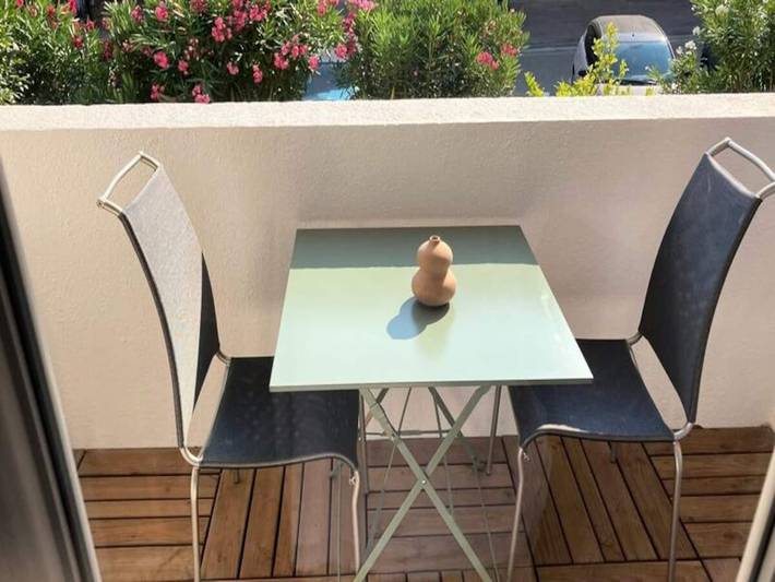 Gîte pour 4 personnes, avec balcon, adapté aux familles dans Gare De Collioure - 4