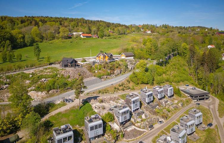 Ferienhaus für 6 Personen mit Ausblick in Hurum