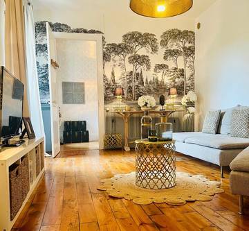 Gîte pour 4 personnes, avec terrasse et vue à Barraux