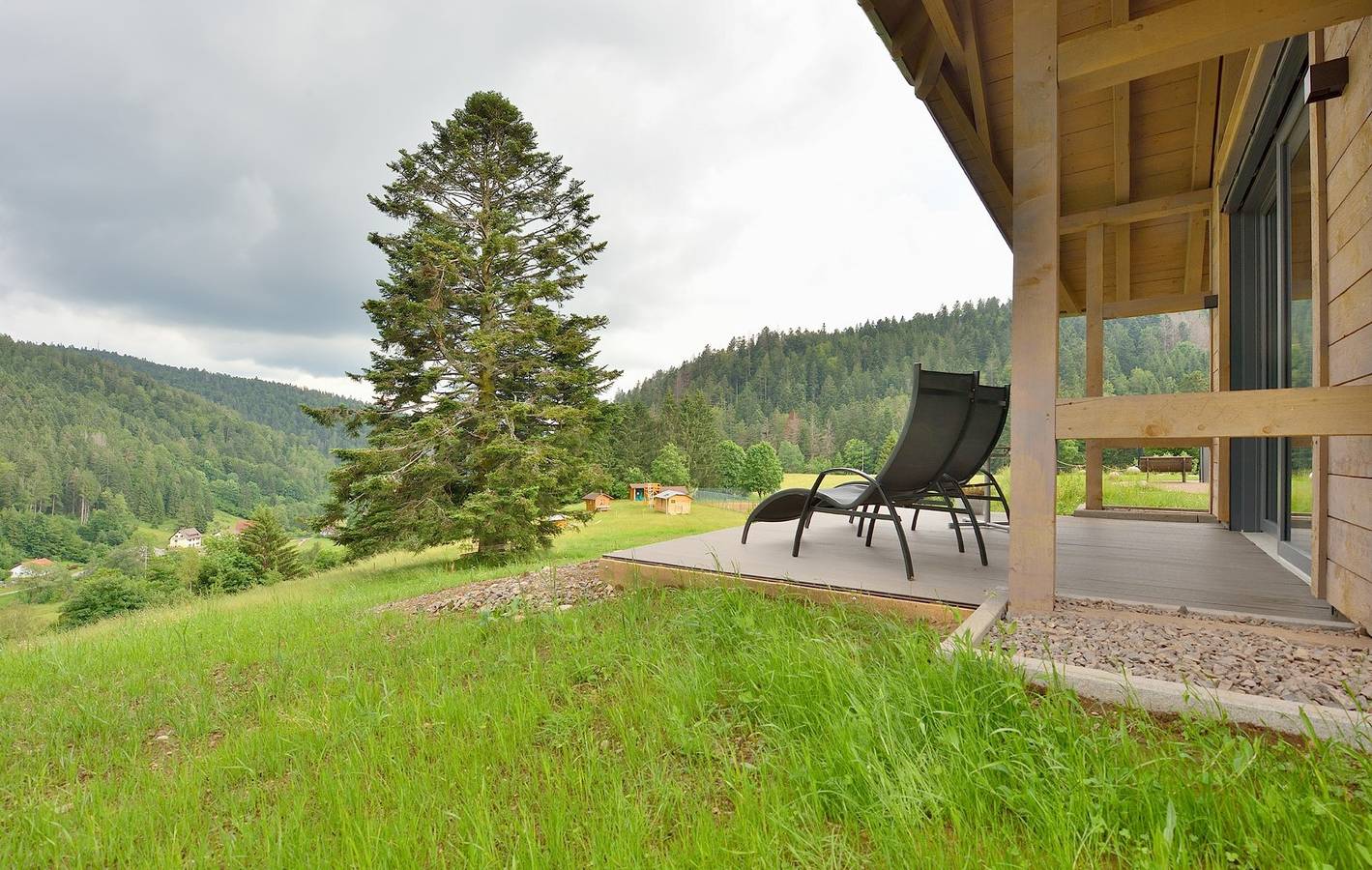 Chalets am Rößle - Chalet mit 60qm, 2 Schlafzimmer, Terrasse, für max. 4 Personen in Todtmoos, Südschwarzwald