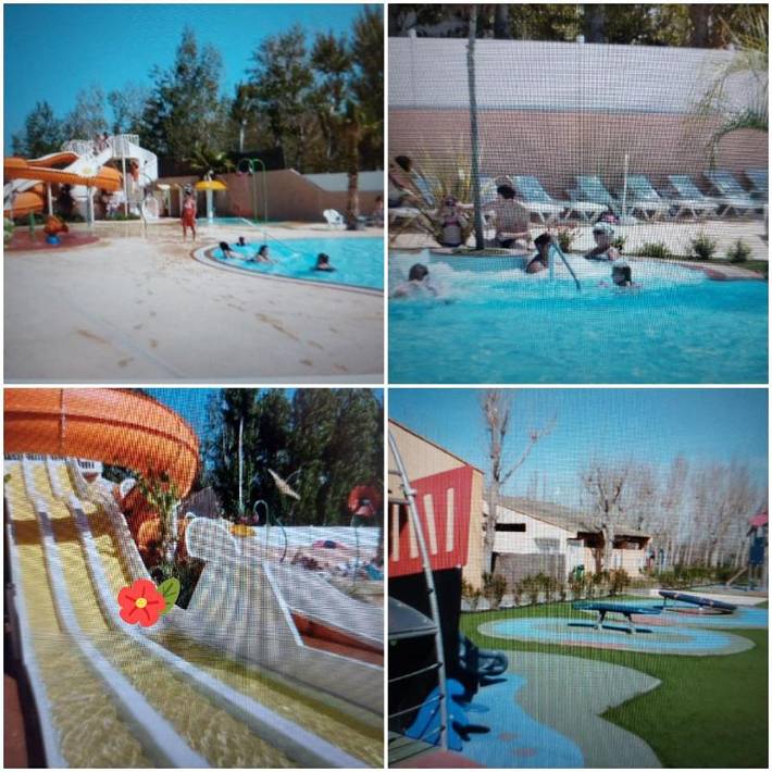 Camping pour 6 personnes, avec Jacuzzi et Terrasse ainsi que Jardin et Piscine près du Canal du Midi - 2
