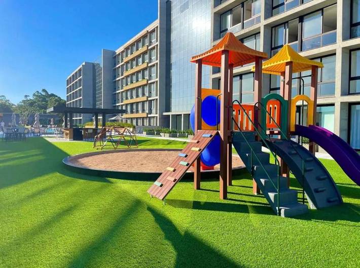 Casas e apartamentos de temporada para 4 pessoas, com sauna e vista e ainda piscina em Xangri-lá