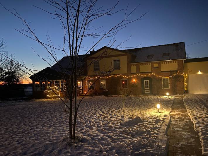Ferienwohnung für 3 Personen, mit Sauna und Terrasse sowie Garten, kinderfreundlich in Bollewick
