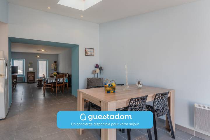 Maison de vacances pour 4 personnes, avec jardin, adapté aux familles à Bourgneuf-en-Retz
