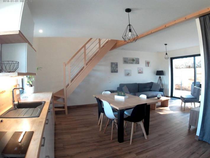 Location de vacances pour 5 personnes, avec vue et terrasse, animaux acceptés à Crots - 4